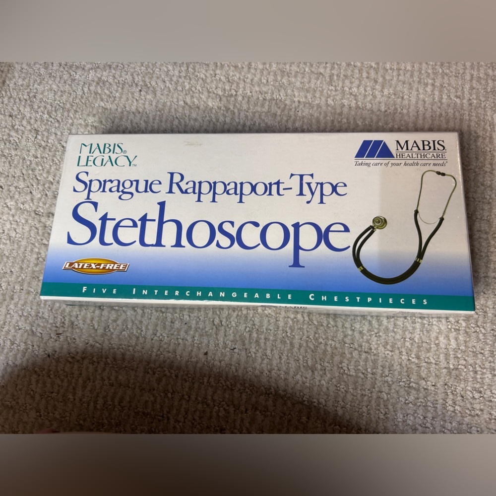 Sprague Rappaport-Type Stethoscope - Black